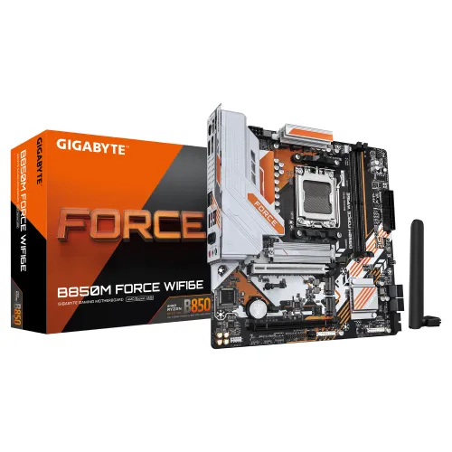 GIGABYTE B850M FORCE WIFI6E AM5 DDR5 mATX Motherboard